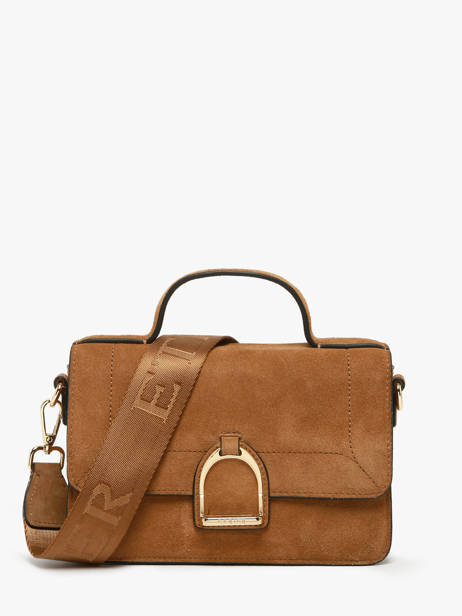 Sac Bandoulière S Altesse Suede Etrier Marron altesse suede EASU048S