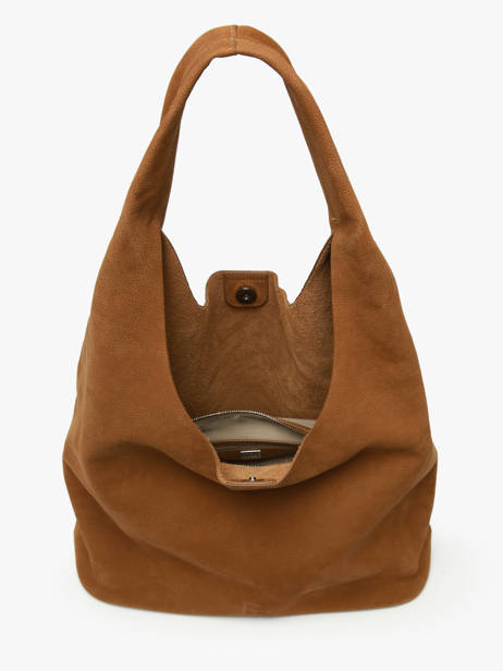 Hobo Cavalier Nubuck Cuir Etrier Marron cavalier nubuck ECAN154L vue secondaire 3