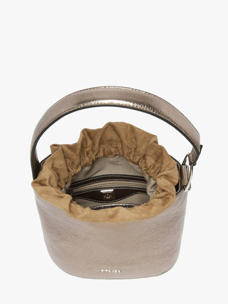 Sac Bandoulière Jolly Cuir Etrier Marron jolly EJOL146M vue secondaire 6