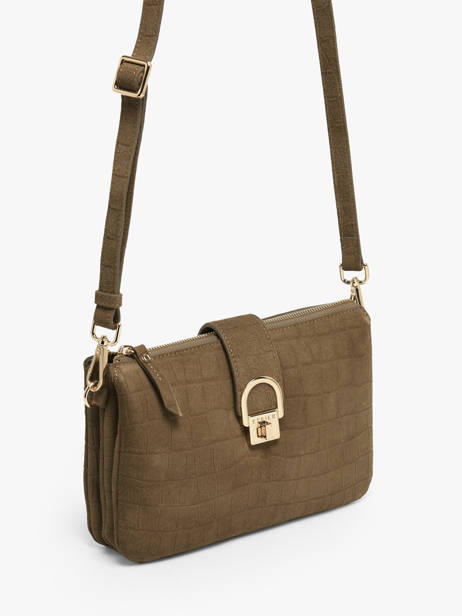 Shoulder Bag Equestre Croco Leather Etrier Beige equestre croco EECQ0143 other view 1